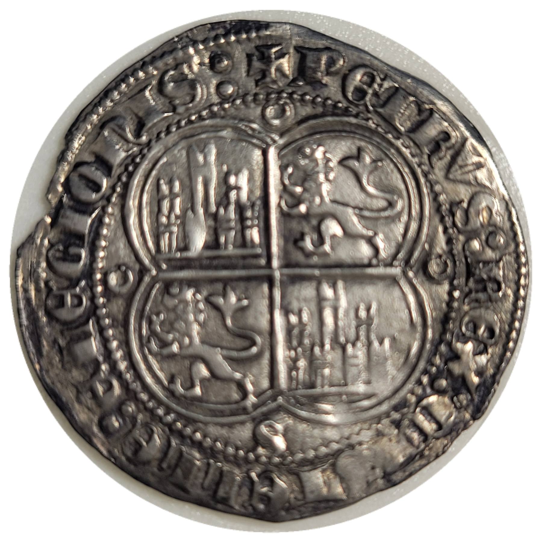 1350-1368-Pedro-I-[el-Cruel]-1-Real-[cecas-De]-Burgos-&-Sevilla-Mints---First-Real-Denomination